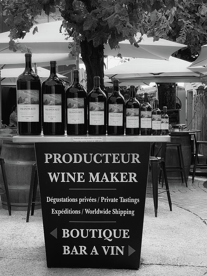 Bordeaux Wine Maker Photograph by Georgia Clare