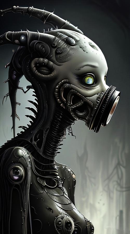 Borg #1 Digital Art by Tricky Woo - Fine Art America