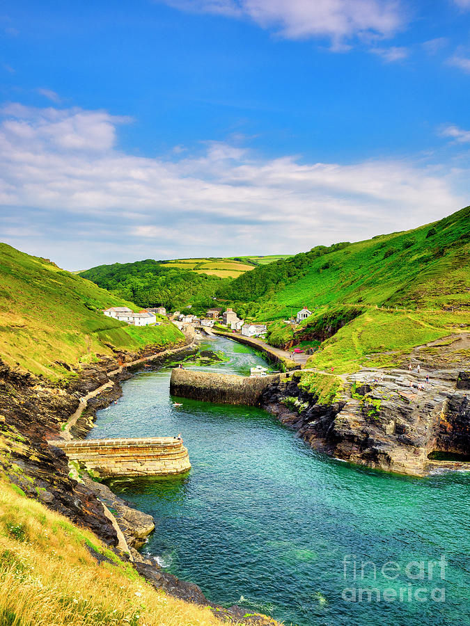Boscastle, Cornwall UK #1 Photograph by Colin and Linda McKie