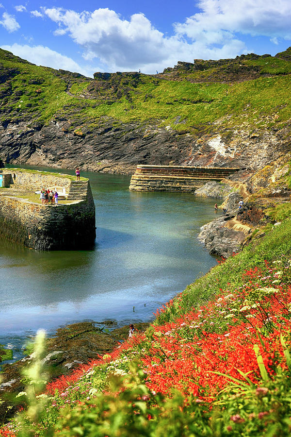 Boscastle Harbor, Cornwall #1 Photograph by Chris Smith