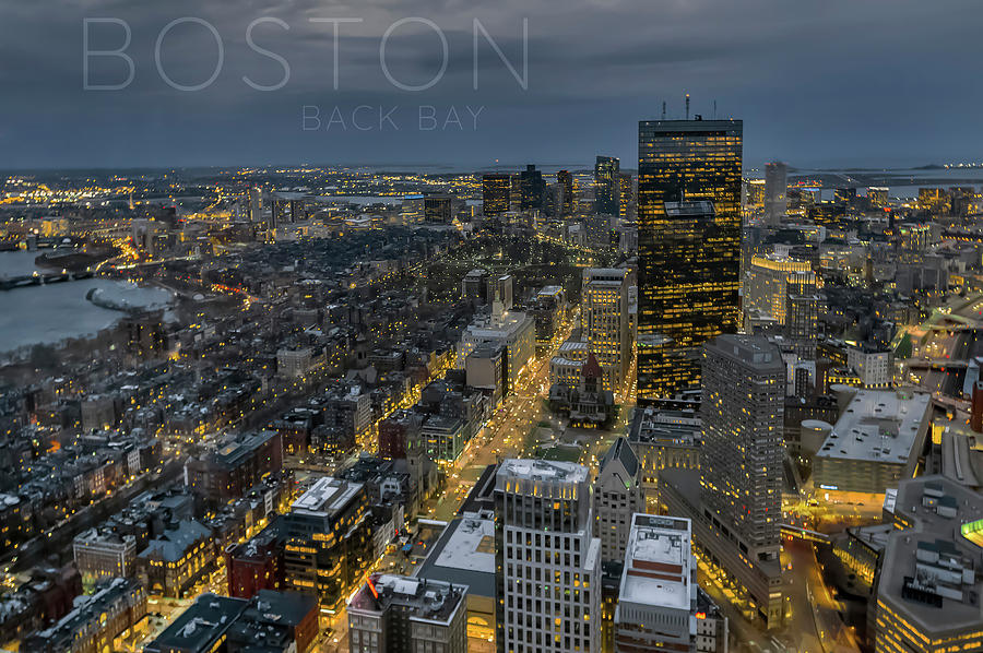 Boston Back Bay #1 Digital Art by Dimitris Sivyllis