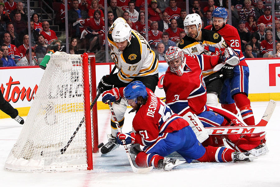 Boston Bruins v Montreal Canadiens - Game Six #1 Photograph by Francois Laplante/FreestylePhoto