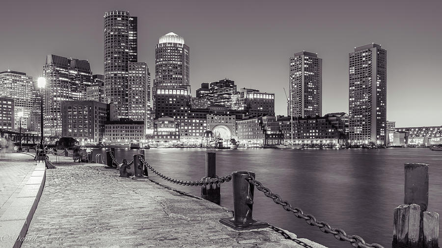 Boston Skyline #1 Photograph by David Lee
