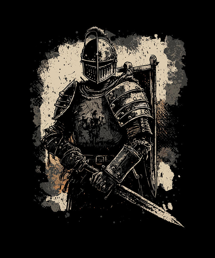 Bouhourt medieval knight tournament joust Buhurt Digital Art by ...