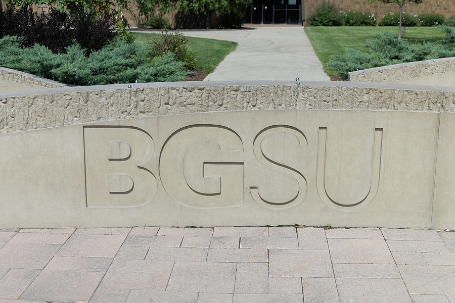 Bowling Green State University sign #1 Photograph by Eldon McGraw Bowling Green State University sign #1 Photograph by Eldon McGraw