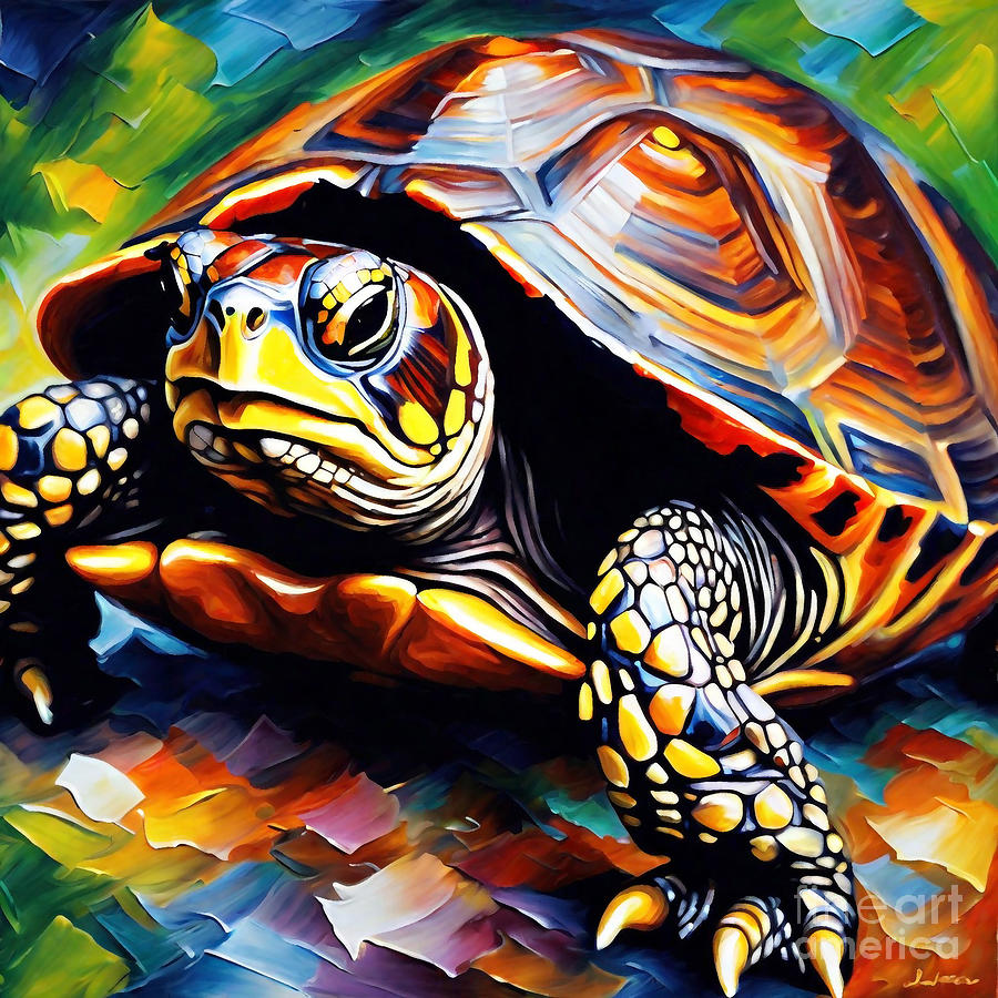 Box Turtle Drawing by Clint McLaughlin - Fine Art America