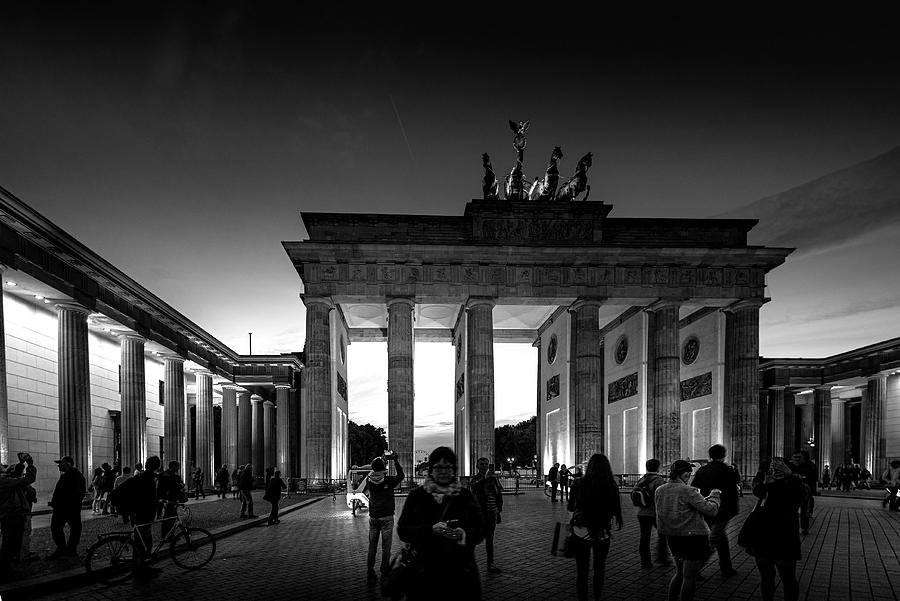 Brandenburg Gate #1 Photograph by Pravine Chester