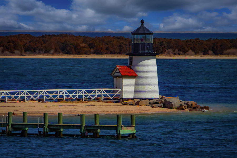 Brant point lighthouse Nantucket #1 Photograph by Jeff Folger