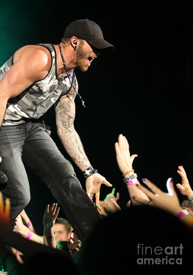 Brantley Gilbert Photograph by Concert Photos - Fine Art America