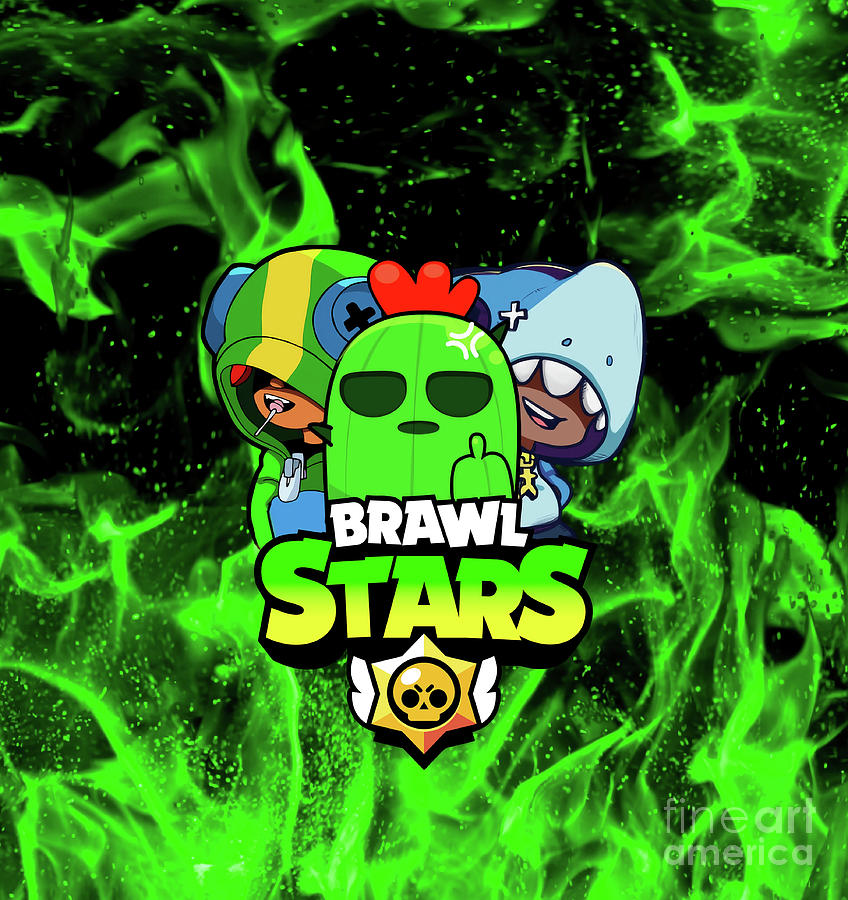 Brawl Stars Digital Art by Jordan Launch