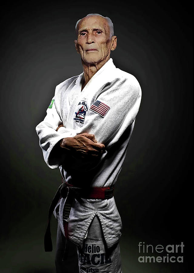 Brazilian Jiu Jitsu Grandmaster Helio Gracie #1 Photograph by Doc Braham
