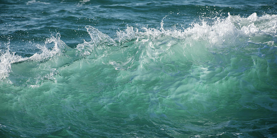 Breaking Ocean Waves #1 Photograph by Mike Fusaro