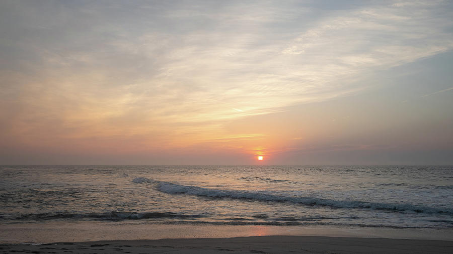 Breaking Waves at Sunrise #1 Photograph by Matthew DeGrushe