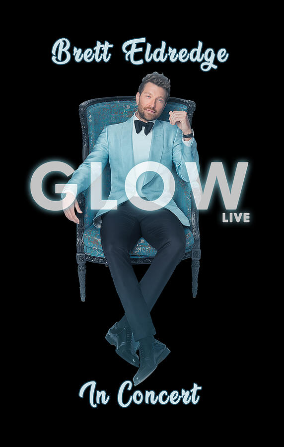 Brett Eldredge Glow Live Tour 2019 #1 Digital Art by Gaimka Chidoki ...