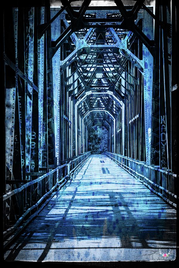 Bridge in Blue Photograph by Pam Rendall