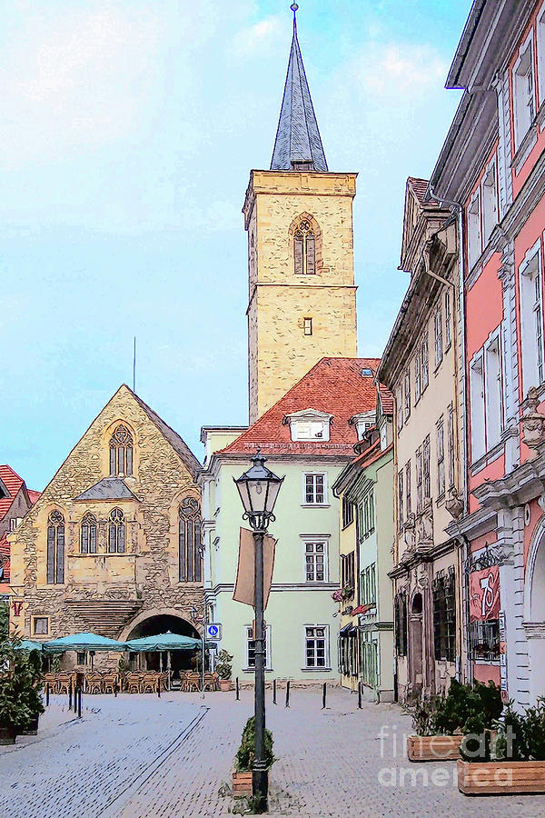 An Erfurt Square Photograph by Robert Suggs