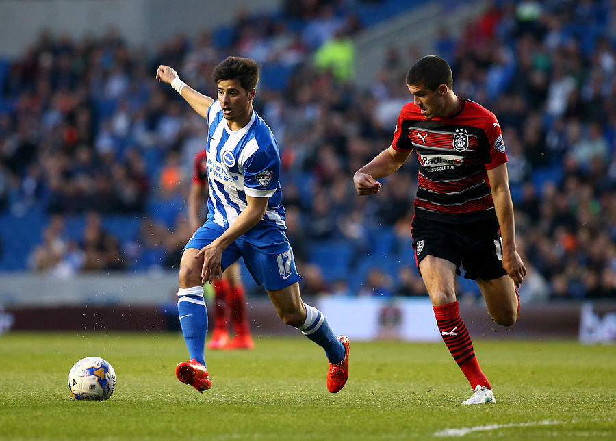 Brighton & Hove Albion v Huddersfield Town - Sky Bet Championship #1 Photograph by Charlie Crowhurst
