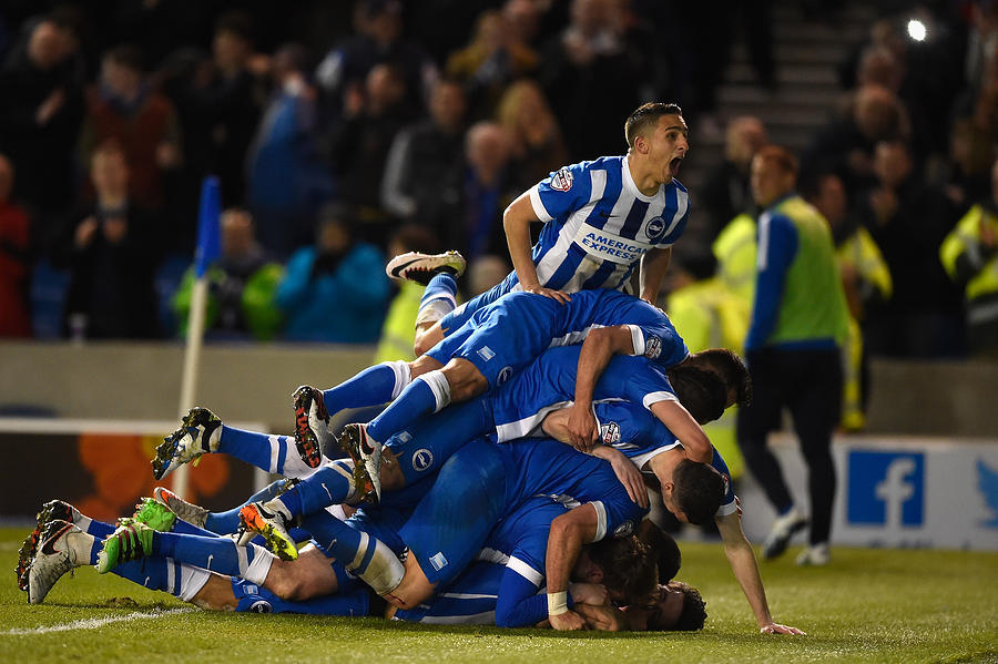 Brighton and Hove Albion v Queens Park Rangers - Sky Bet Championship #1 Photograph by Mike Hewitt