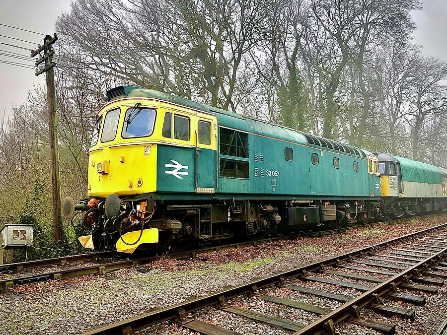 British Rail Class 33 Diesel Locomotive Photograph by Gordon James