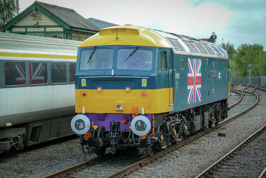 British Rail Class 47 47580 County of Essex Locomotive #1 Photograph by Gordon James