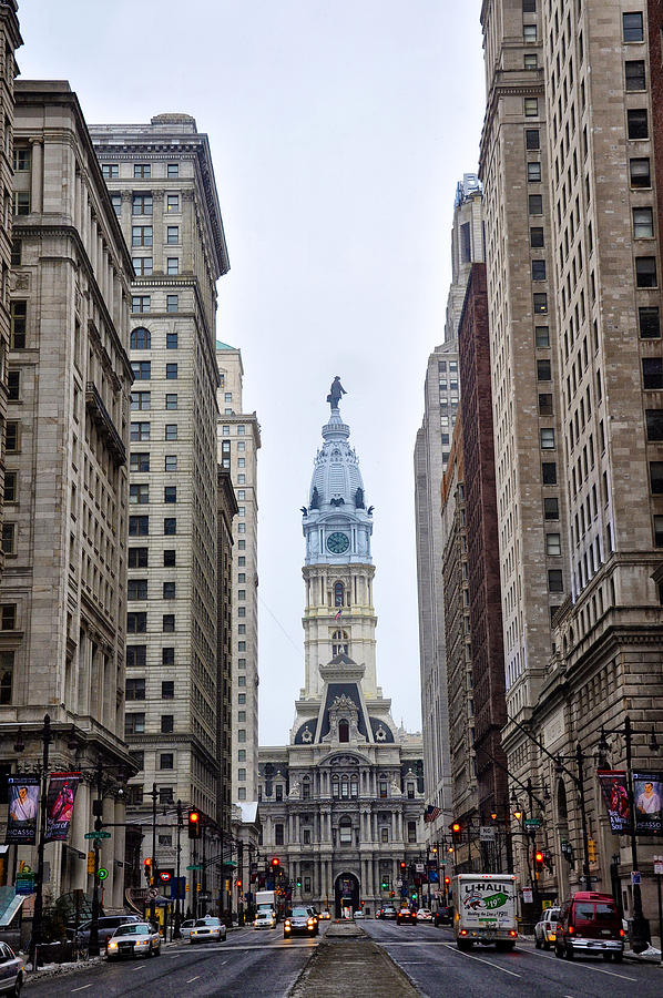 Broad Street in Philadelphia #1 Photograph by Philadelphia Photography