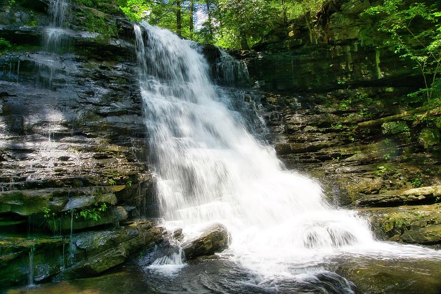 Broadtree Falls Photograph by Rahul Ramachandran