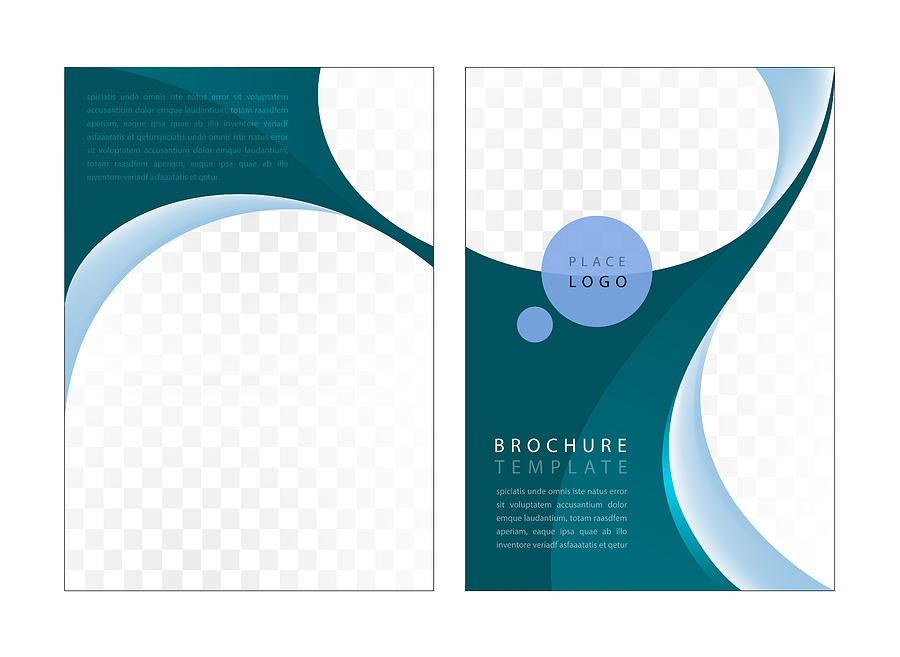 Brochure Template #1 Drawing by Amtitus