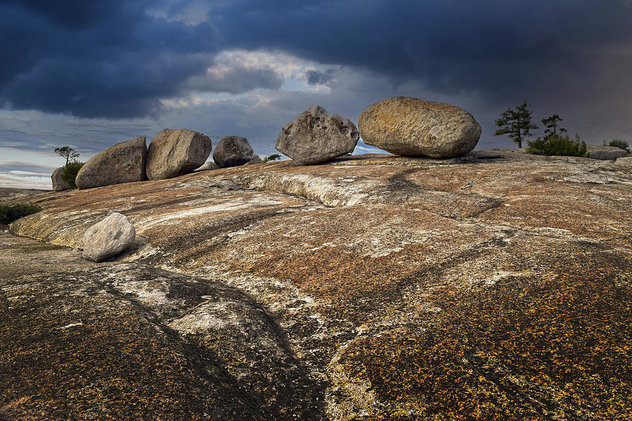 Broken Glacial Erratics #2 Photograph by Frank Wilson