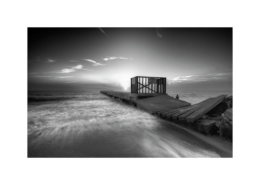 Broken Pier #1 Photograph by ARTtography by David Bruce Kawchak