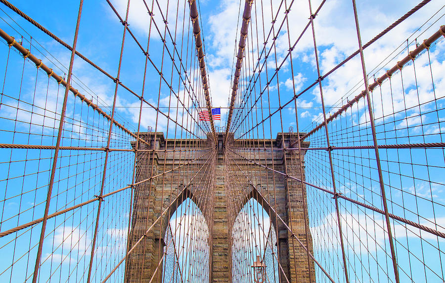 Brooklyn Bridge #1 Photograph by Glenn Davis