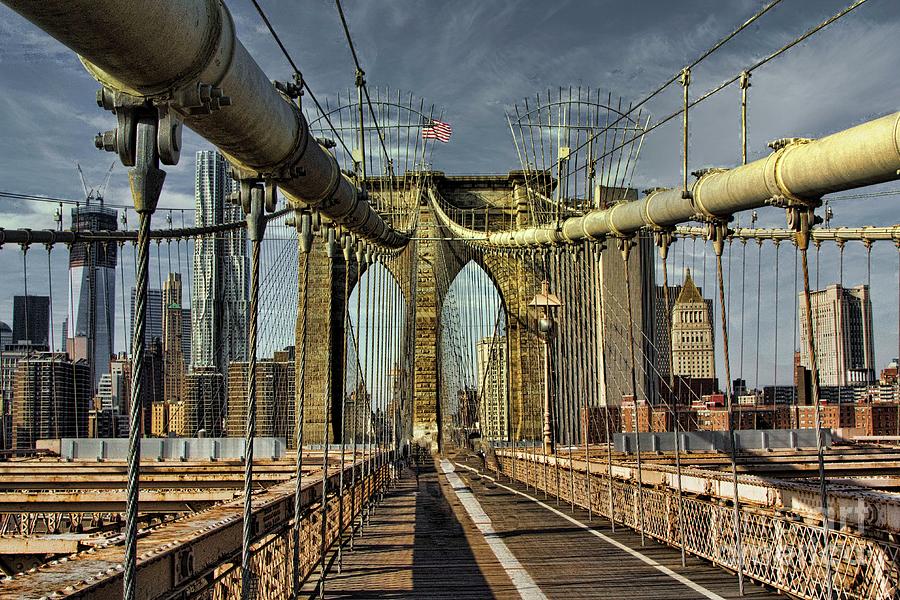 Brooklyn Bridge NYC  #1 Photograph by Chuck Kuhn