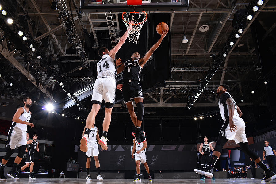 Brooklyn Nets v San Antonio Spurs Photograph by Jesse D. Garrabrant