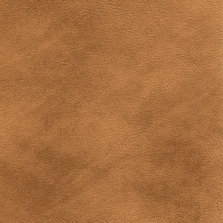 Brown leather background #1 Photograph by Rusm