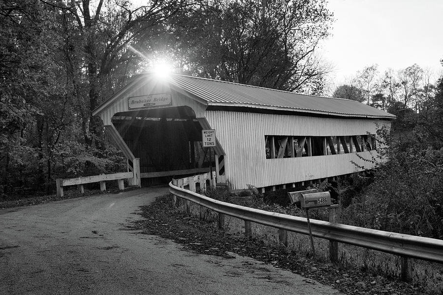 Brubaker Covered Bridge  #1 Photograph by Randall Branham