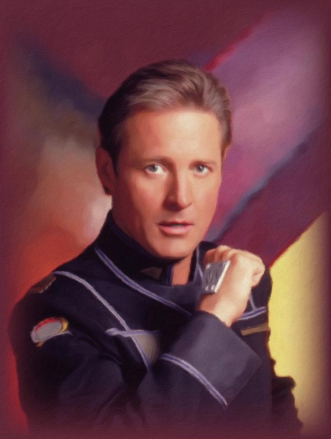 Bruce Boxleitner, Actor Painting by Esoterica Art Agency - Fine Art America