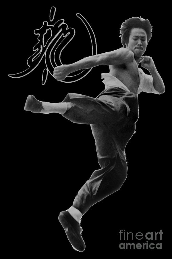 Bruce Lee Digital Art by Edith Householder - Fine Art America