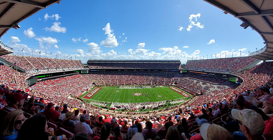 Bryant-Denny Stadium Panorama Photograph by Kenny Glover - Fine Art America