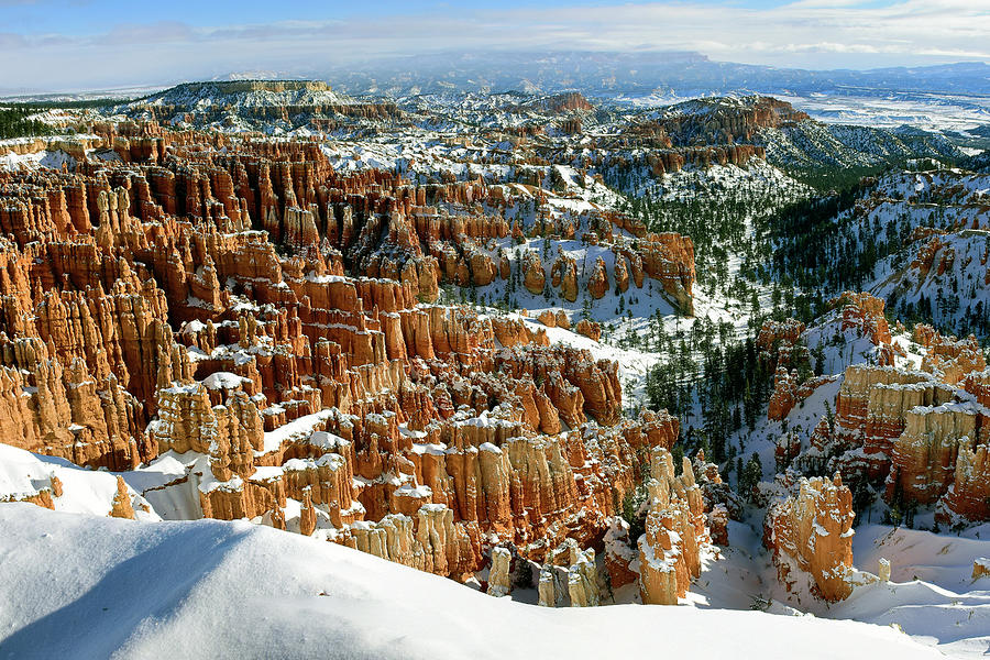 Winter At Bryce Canyon Photograph by Dan Myers