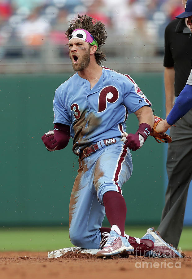 Bryce Harper Photograph by Hunter Martin Bryce Harper Photograph by Hunter Martin