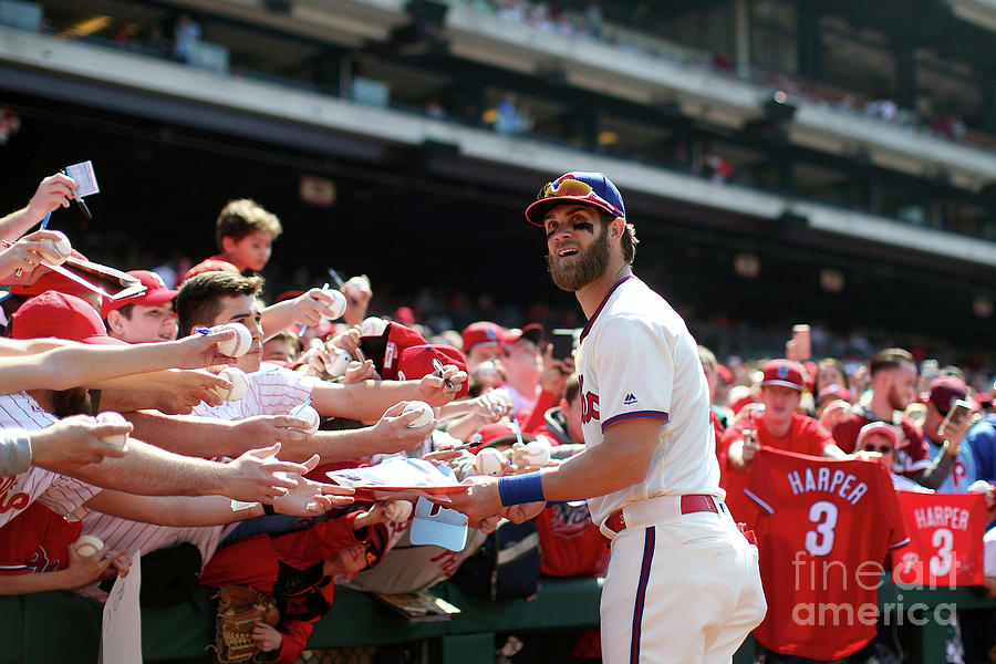 Bryce Harper Photograph by Rob Tringali Bryce Harper Photograph by Rob Tringali