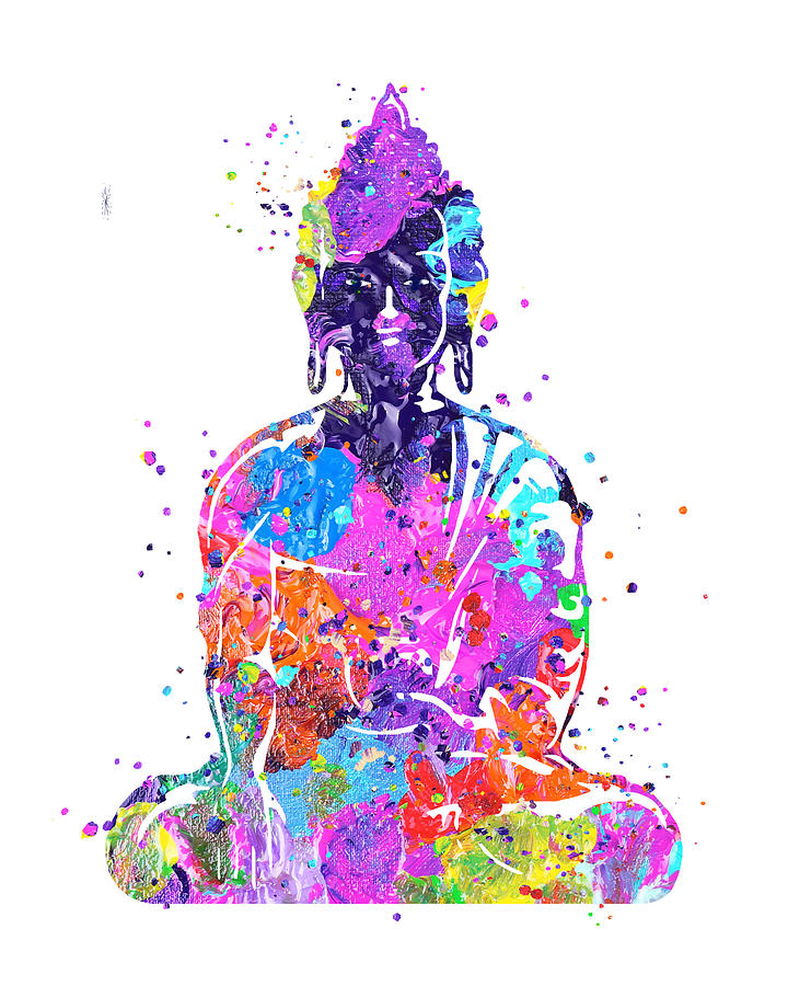 Buddha Painting - Buddha Art by Zuzi s Buddha Painting - Buddha Art by Zuzi s