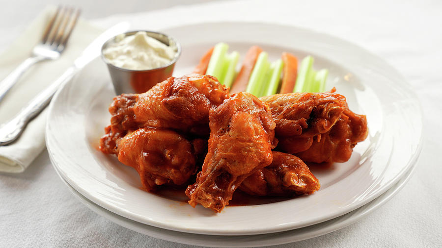 Buffalo Chicken Wings #1 Photograph by Rick Wilking