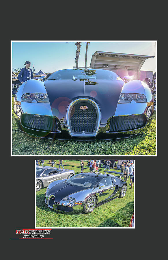 Bugatti Collage #1 Photograph by Darrell Foster