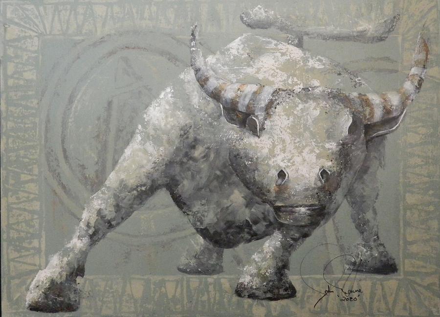 Bull Market G #1 Painting by John Henne