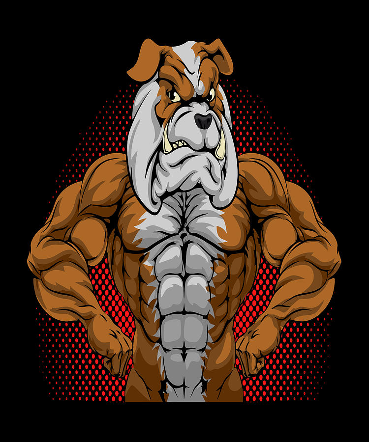 Bulldog Gym Digital Art by Alberto Rodriguez | Fine Art America