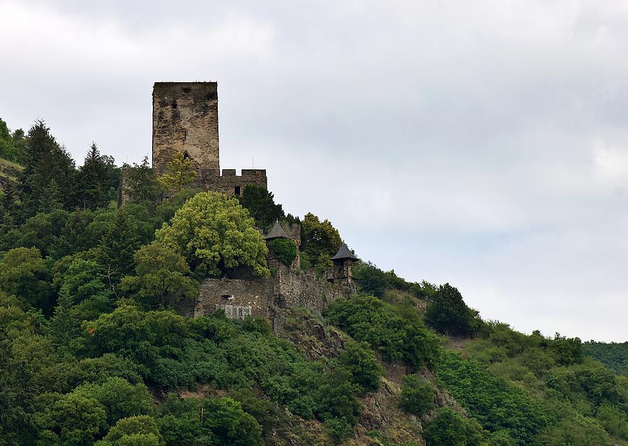 Burg Gutenfels #1 Photograph by Yvonne M Smith