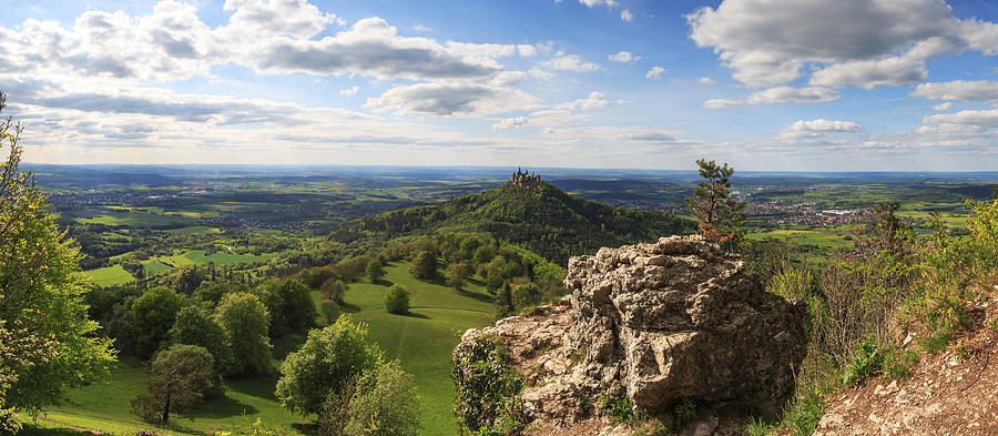 Burg Hohenzollern (Hohenzollern Castle) - (Baden-Württemberg/ Germany) #1 Photograph by Fhm