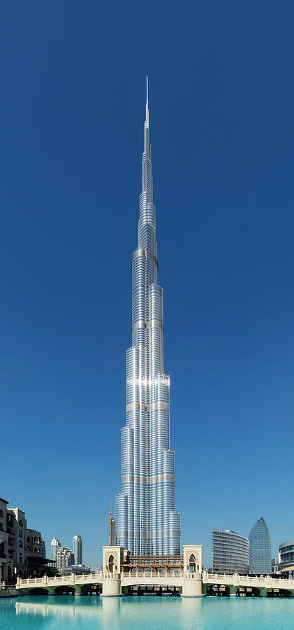 Burj Khalifa skyscraper in Dubai, United Arab Emirates, UAE Photograph ...