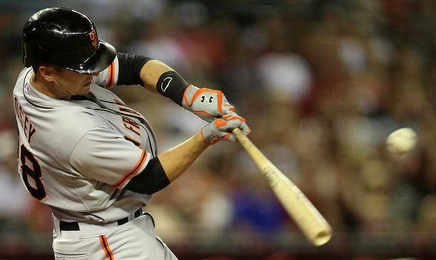 Buster Posey Photograph by Christian Petersen