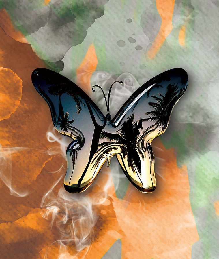 Butterfly Magic #1 Mixed Media by Marvin Blaine